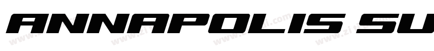 Annapolis Super Ital字体转换